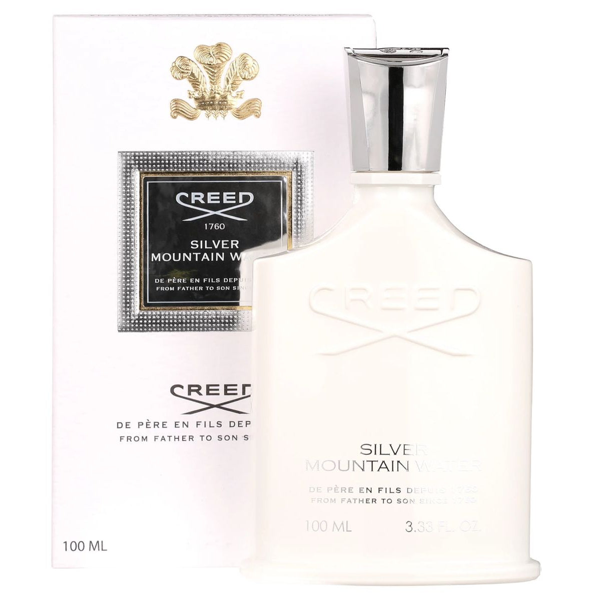 Creed Silver Mountain Millesime Water 4 Fl Oz. Men's Cologne  120ml