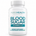 PureHealth Research Blood Sugar Formula Dietary Supplement – 60 Capsules